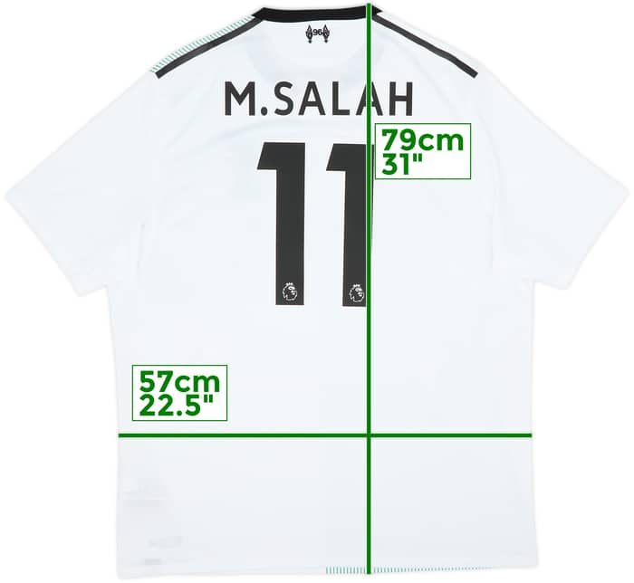 2017-18 Liverpool Away Shirt M.Salah #11 - 9/10 - (XL)