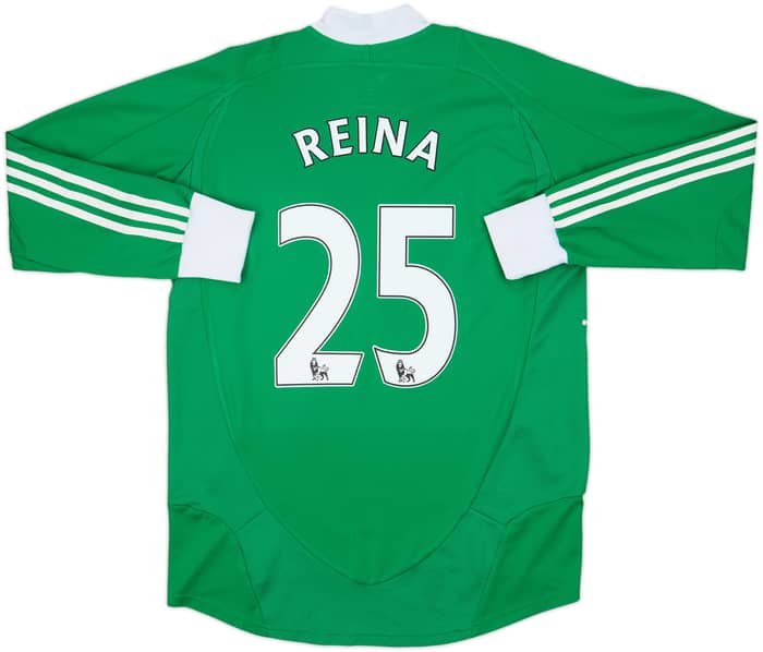 2008-09 Liverpool Player Issue GK Shirt Reina #25 - 6/10 - (M)