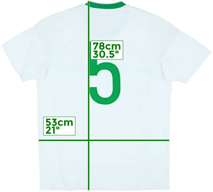 2016-17 Northern Ireland Away Shirt #5 - 7/10 - (L)