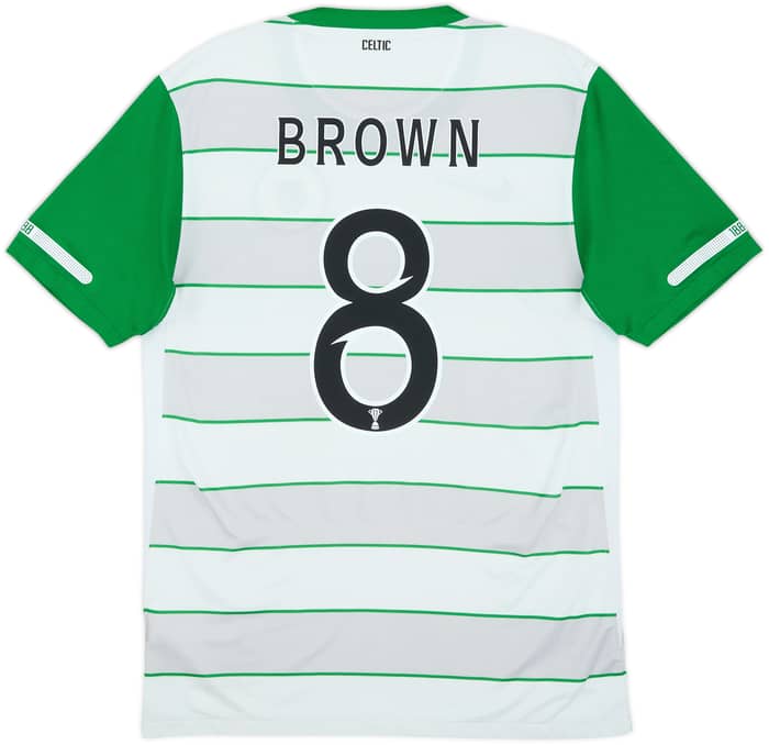 2011-12 Celtic Away Shirt Brown #8 - 8/10 - (S)