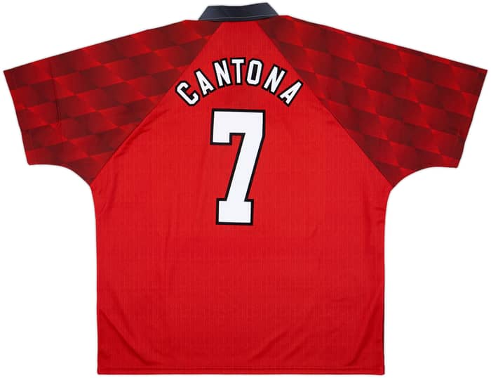 1996-98 Manchester United Home Shirt Cantona #7 (XXL)