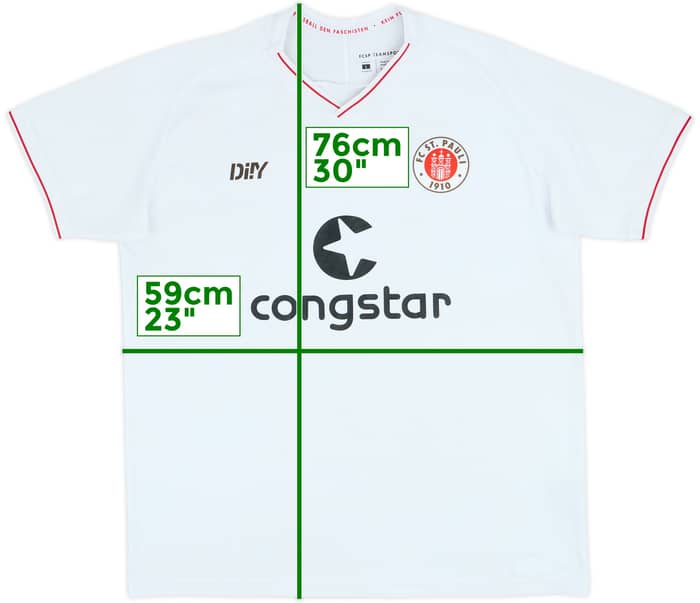 2021-22 St Pauli Away Shirt - 7/10 - (L)