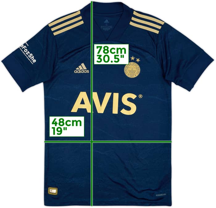 2020-21 Fenerbahce Third Shirt - 8/10 - (S)