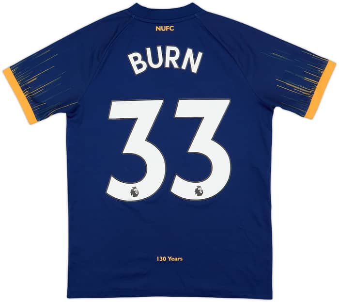 2022-23 Newcastle Away Shirt Burn #33 - 7/10 - (XL.Boys)