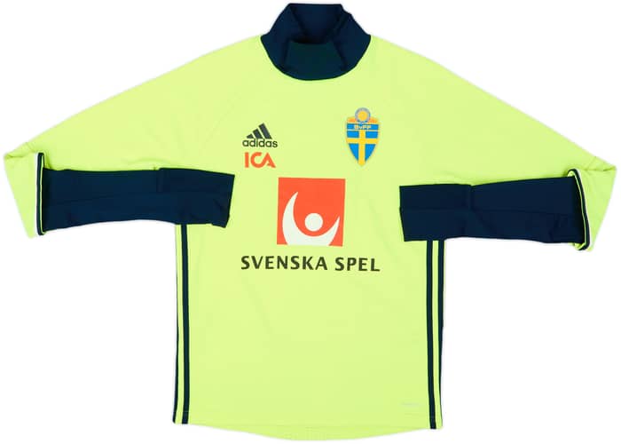 2015-16 Sweden adidas Drill Top - 9/10 - (S)