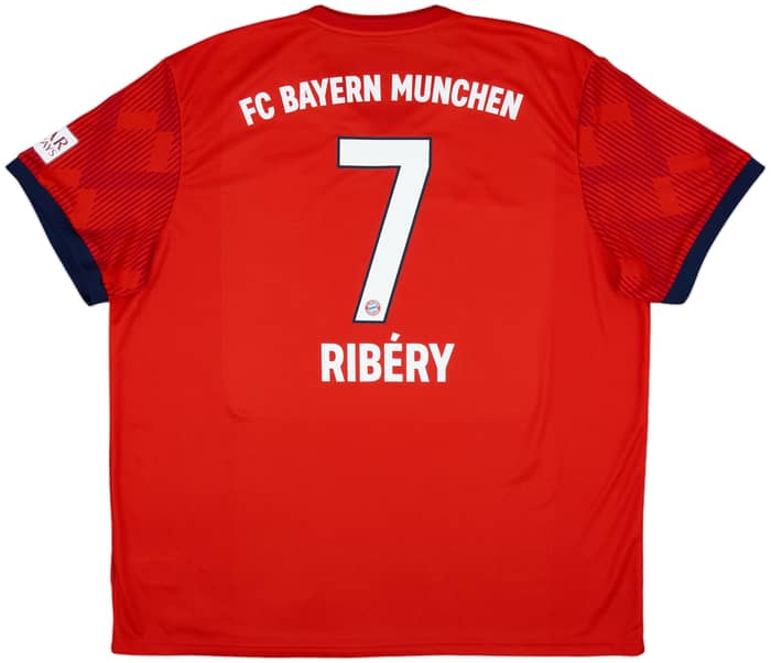 2018-19 Bayern Munich Home Shirt Ribery #7 - 7/10 - (XXL)
