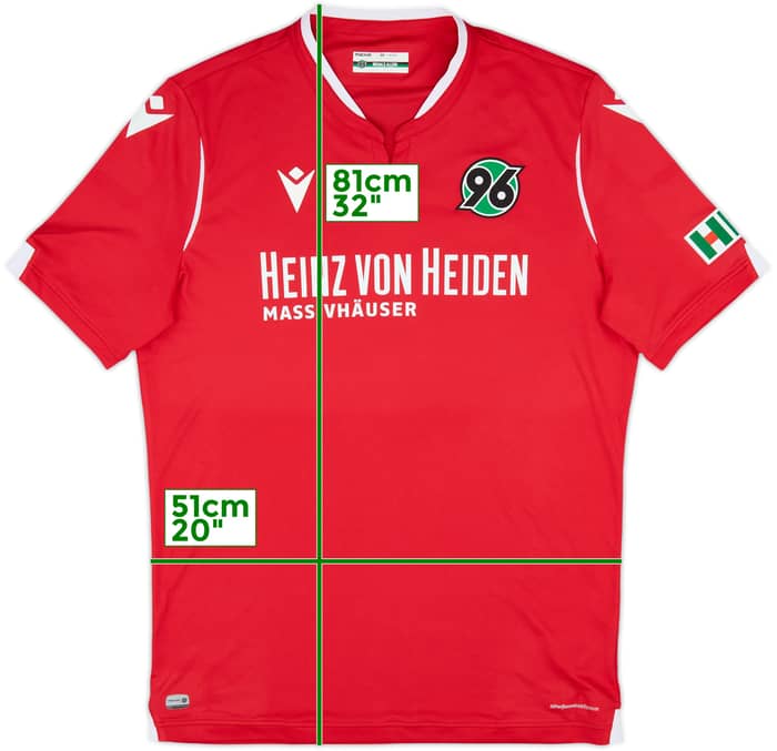 2019-20 Hannover 96 Home Shirt - 10/10 - (XXL)