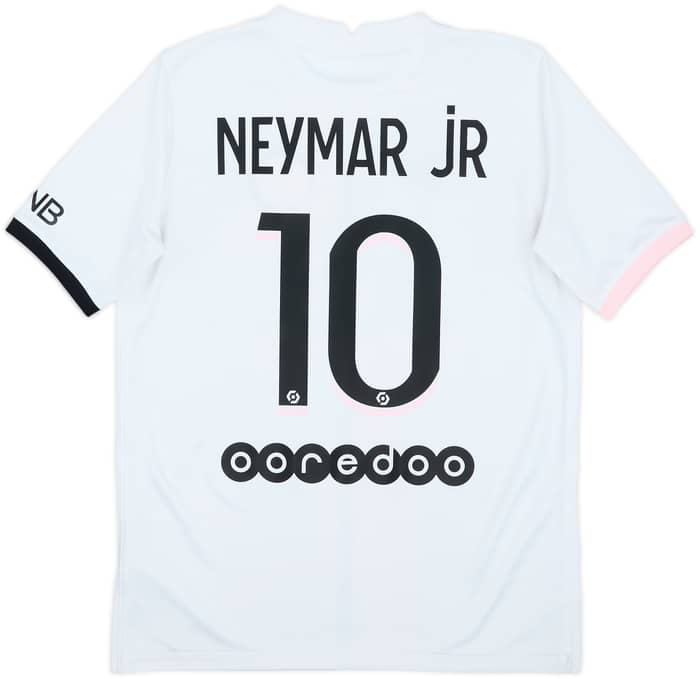 2021-22 Paris Saint-Germain Away Shirt Neymar Jr #10 - 9/10 - (XL.Boys)