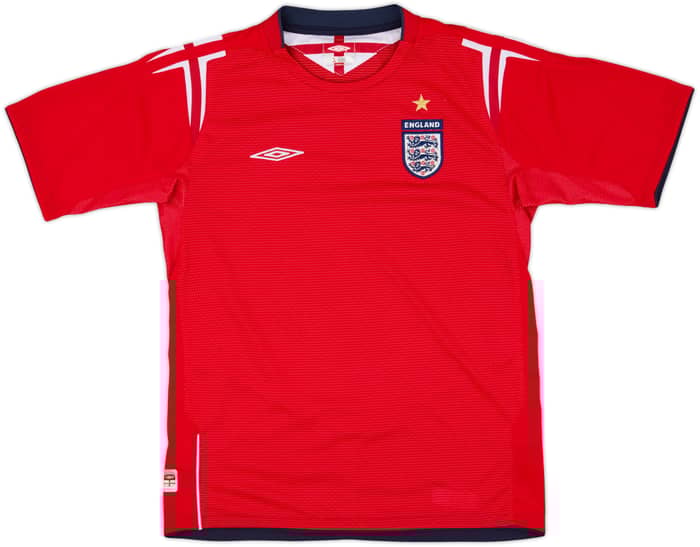 2004-06 England Away Shirt - 9/10 - (L.Boys)