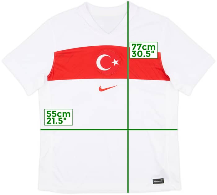 2024-26 Turkey Home Shirt - 9/10 - (L)