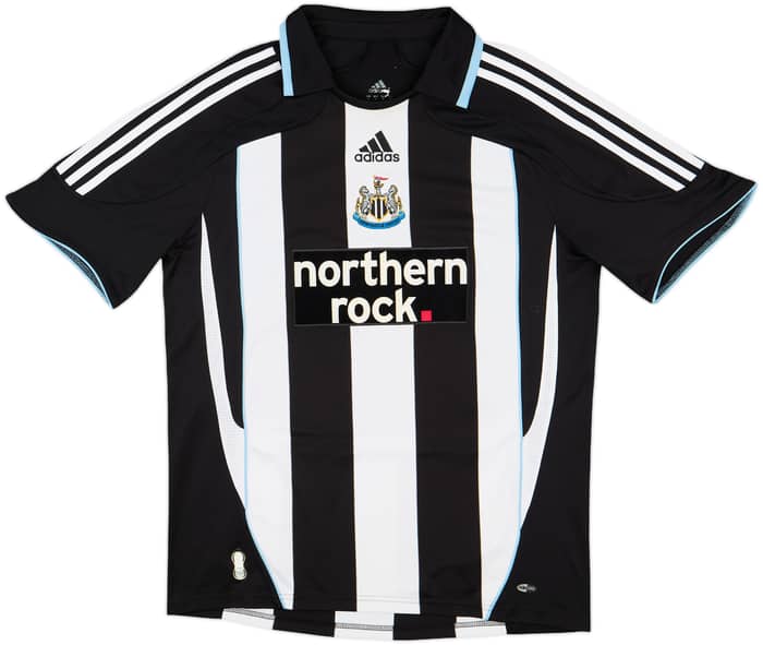2007-09 Newcastle Home Shirt Ameobi #23 - 7/10 - (M)