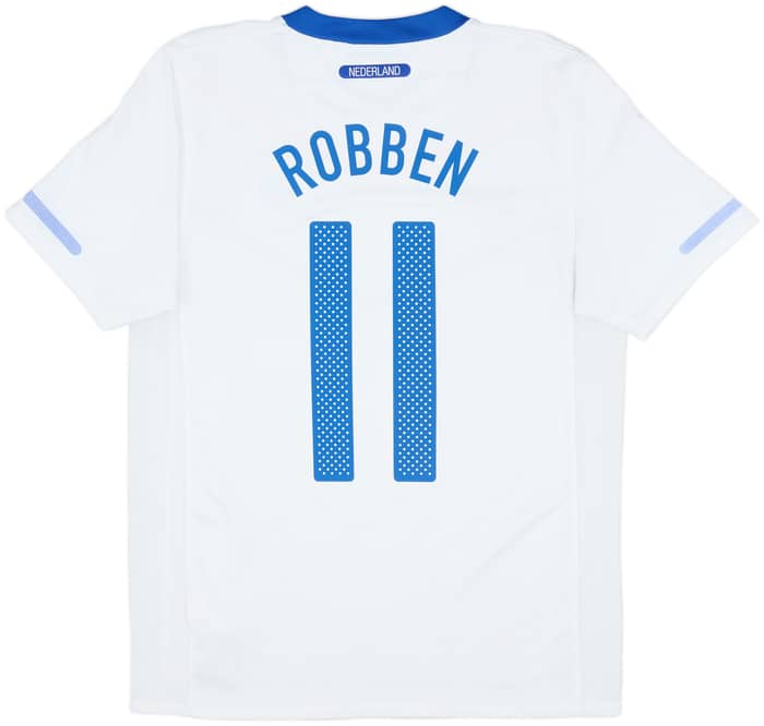 2010-11 Netherlands Away Shirt Robben #11 - 6/10 - (S)