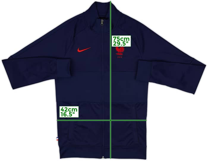 2020-21 France Nike Track Jacket - 10/10 - (S)
