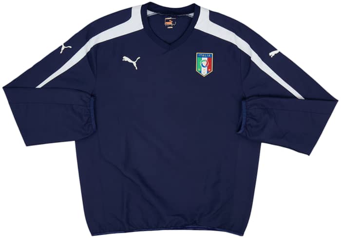 2010-12 Italy Puma 1/4 Zip Training Top - 6/10 - (L)