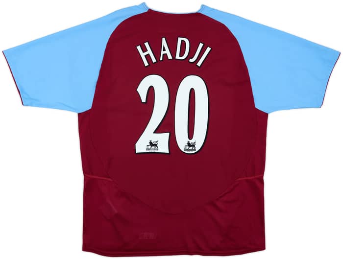 2003-04 Aston Villa Home Shirt Hadji #20 - 8/10 - (M)