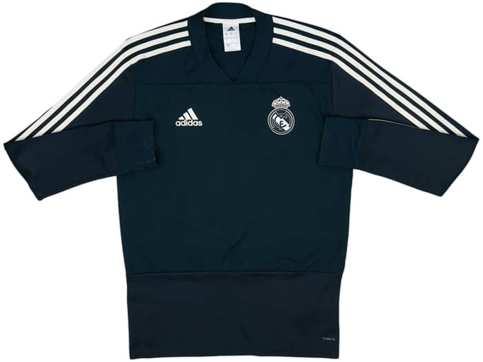 2018-19 Real Madrid adidas Drill Top - 7/10 - (S)