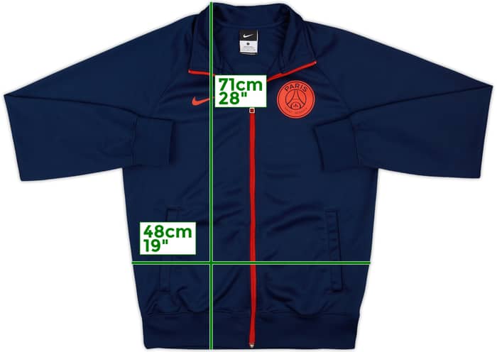 2013-14 Paris Saint-Germain Nike Track Jacket - 8/10 - (S)