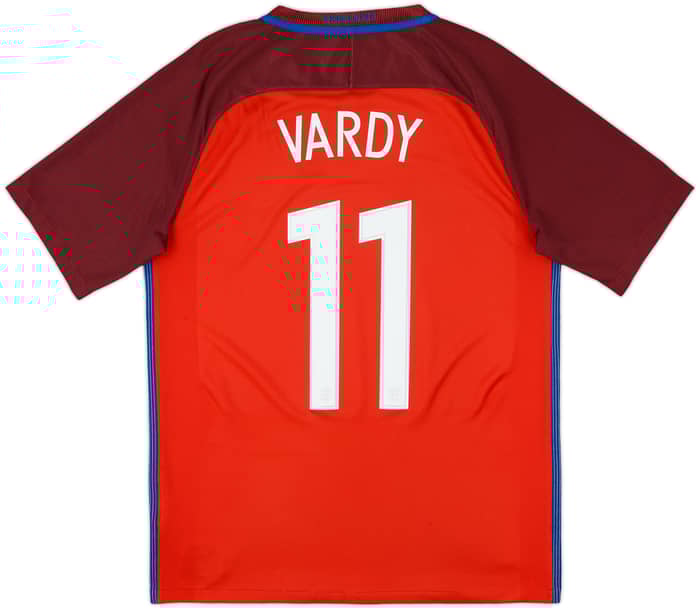 2016-17 England Away Shirt Vardy #11 - 5/10 - (M)