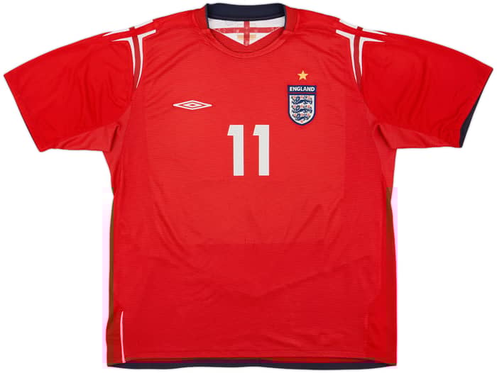 2004-06 England Away Shirt Lampard #11 - 5/10 - (XL)