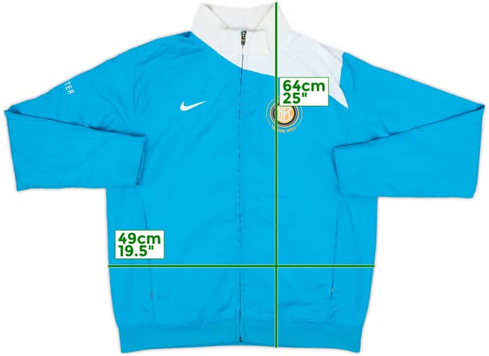 2008-09 Inter Milan Nike Track Jacket - 7/10 - (L.Boys)