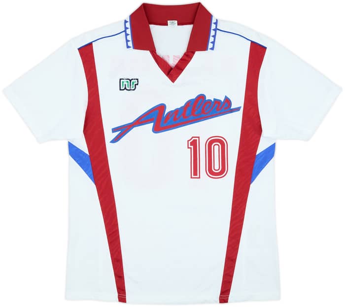 1992-93 Kashima Antlers Away Shirt #10 - 7/10 - (M/L)