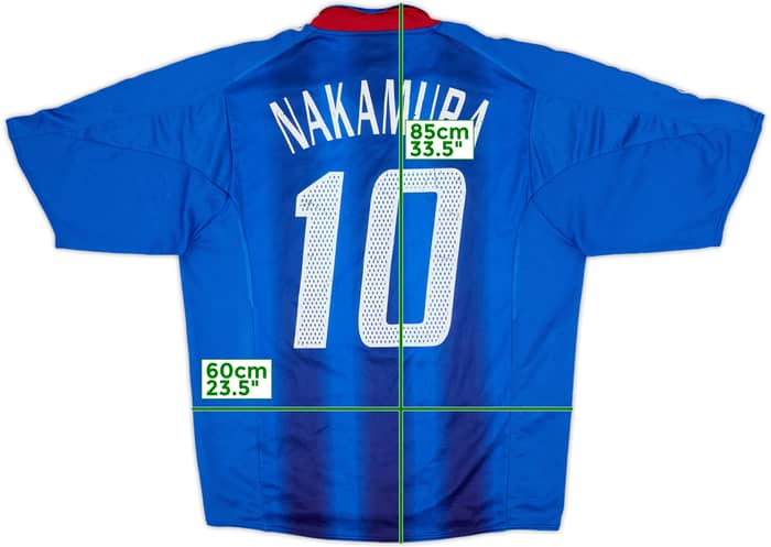 2004-06 Japan Authentic Home Shirt Nakamura #10 - 4/10 - (L)