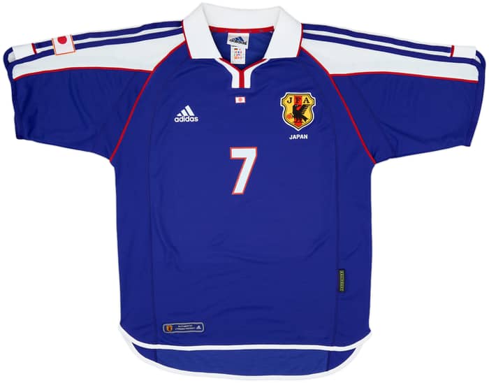 2000-01 Japan Player Issue Home Shirt Nakata #7 - 8/10 - (L)
