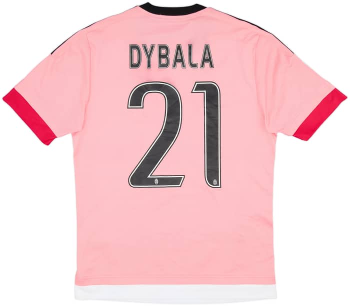2015-16 Juventus Away Shirt Dybala #21 - 6/10 - (S)