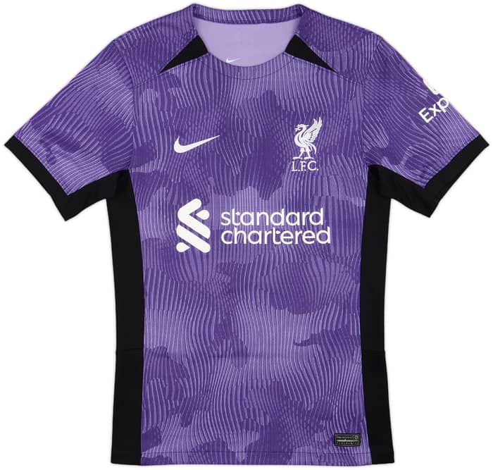 2023-24 Liverpool Third Shirt Virgil #4 - 9/10 - (XS)