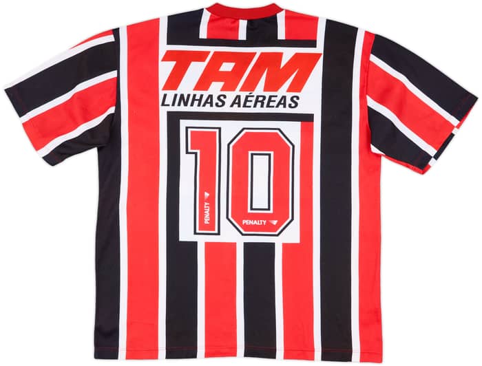 1993-94 Sao Paulo Away Shirt #10 - 9/10 - (XL)