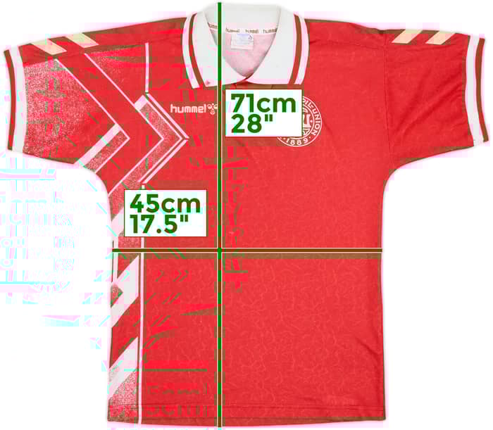1994-95 Denmark Home Shirt - 5/10 - (M)