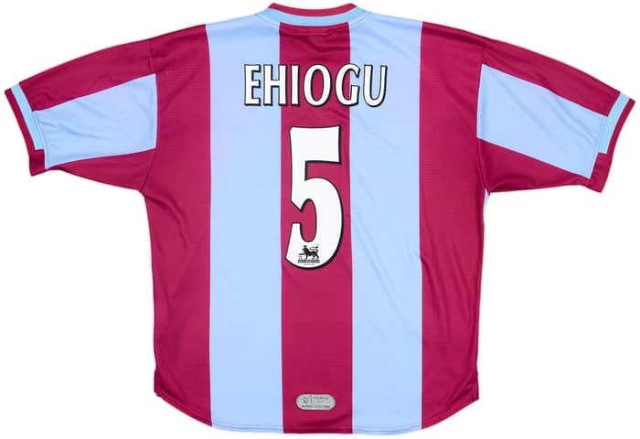 1999-00 Aston Villa Home Shirt Ehiogu #5 - 8/10 - (L)