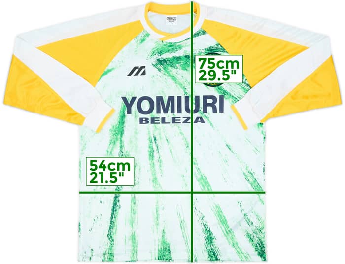 1993-95 Verdy Kawasaki Women's Home L/S Shirt - 9/10 - (Men's L)