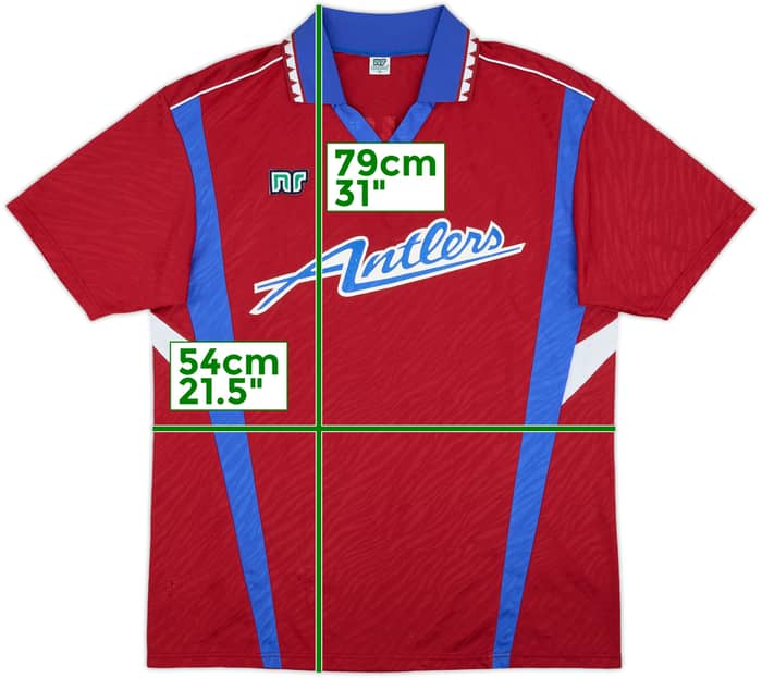 1992 Kashima Antlers Home Shirt - 5/10 - (L)