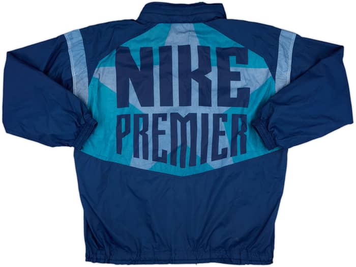 1994-95 Arsenal Nike Premier Hooded Track Jacket - 8/10 - (XL)