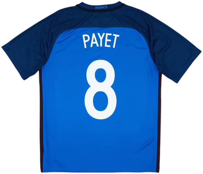 2016-17 France Home Shirt Payet #8 - 8/10 - (M)