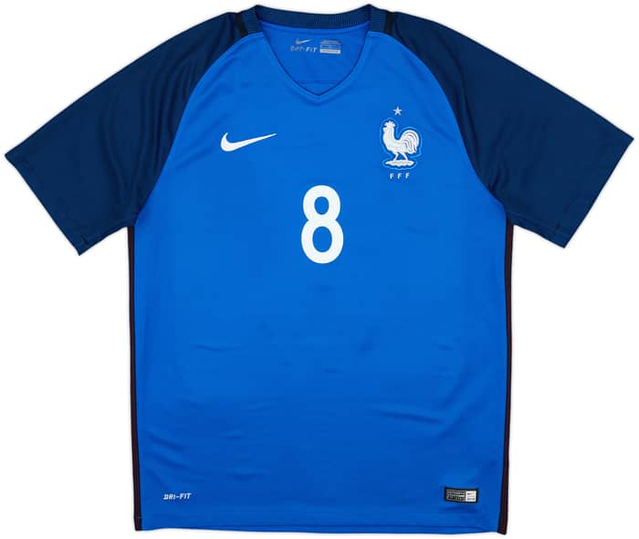 2016-17 France Home Shirt Payet #8 - 8/10 - (M)