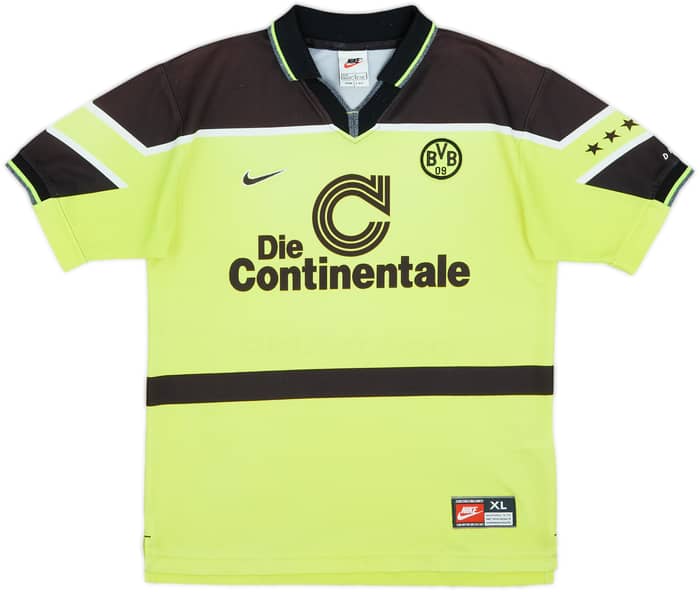 1997-98 Borussia Dortmund Home Shirt - 7/10 - (XL.Boys)