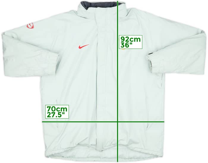 2005-06 Croatia Nike Padded Bench Coat - 7/10 - (XXL)