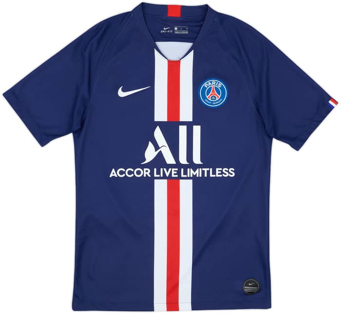 2019-20 Paris Saint-Germain Home Shirt Neymar Jr #10 - 8/10 - (S)