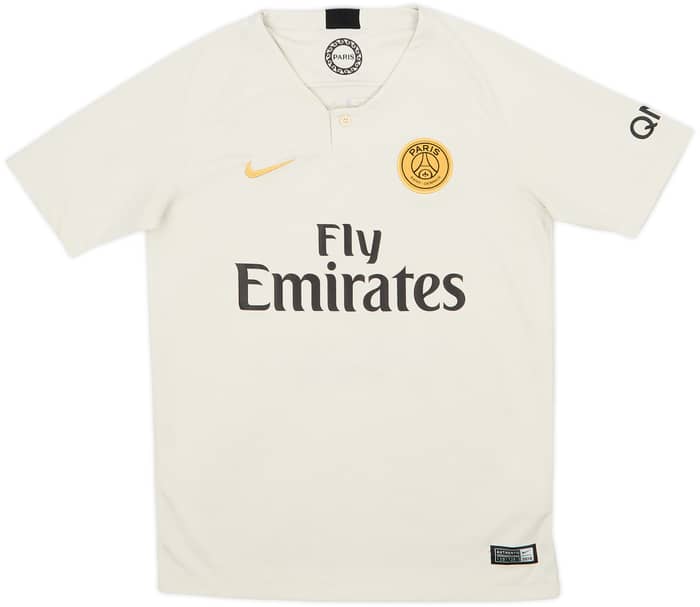 2018-19 Paris Saint-Germain Away Shirt Mbappe #7 - 8/10 - (L.Boys)