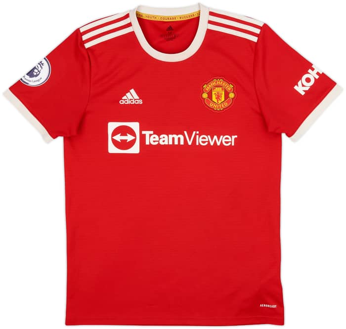 2021-22 Manchester United Home Shirt Sancho #25 - 5/10 - (M)