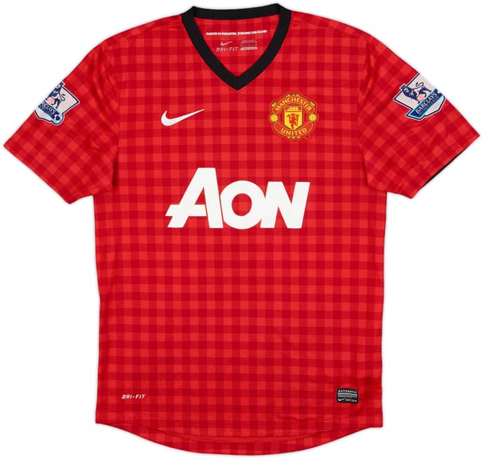 2012-13 Manchester United Home Shirt Rooney #10 - 6/10 - (S)