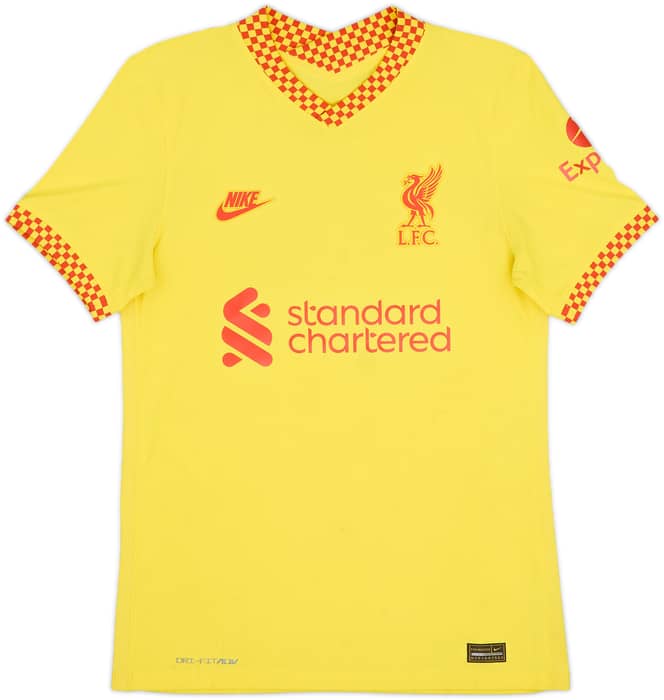 2021-22 Liverpool Authentic Third Shirt M.Salah #11 - 6/10 - (S)