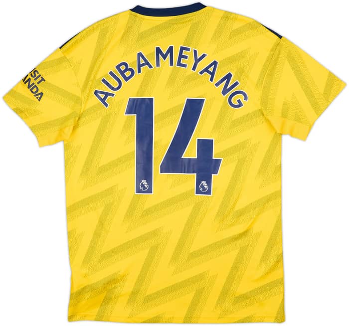 2019-20 Arsenal Away Shirt Aubameyang #14 - 10/10 - (M)