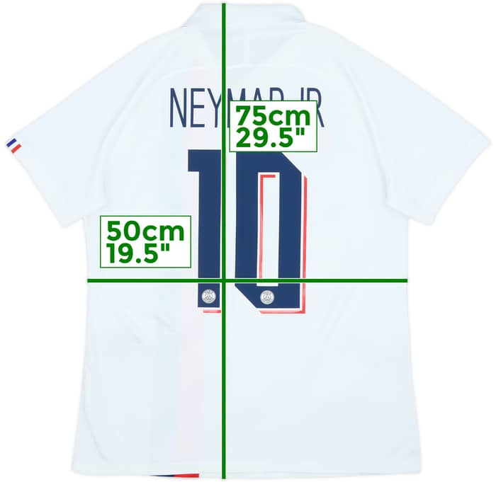 2019-20 Paris Saint-Germain Authentic Third Shirt Neymar Jr #10 - 8/10 - (L)