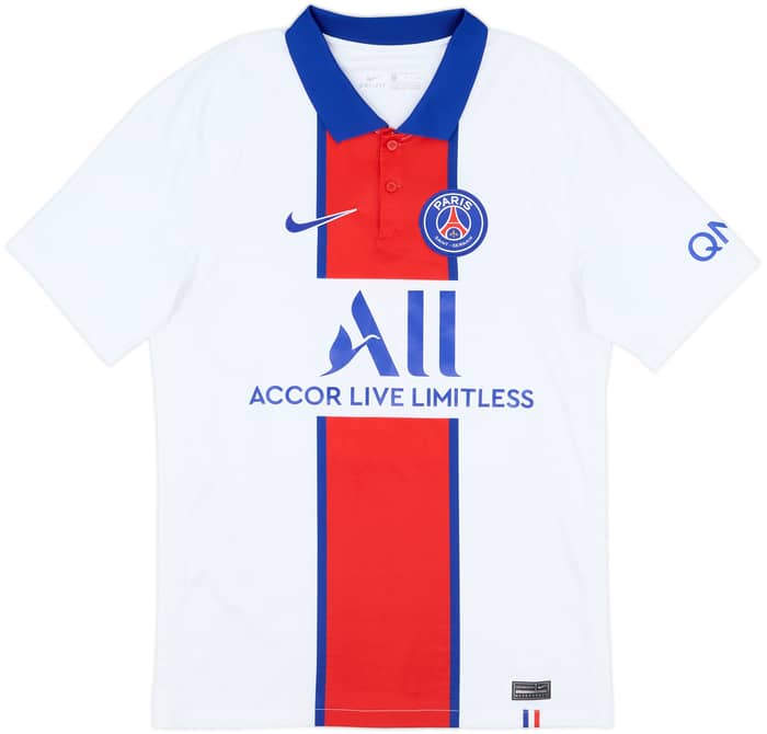 2020-21 Paris Saint-Germain Away Shirt Mbappe #7 - 8/10 - (S)