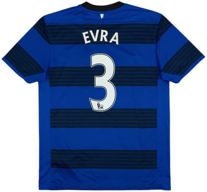 2011-13 Manchester United Away Shirt Evra #3 - 6/10 - (M)
