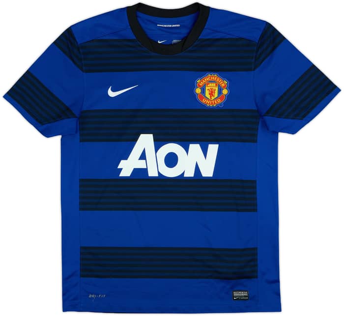2011-13 Manchester United Away Shirt Evra #3 - 6/10 - (M)