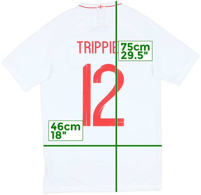 2018-19 England Home Shirt Trippier #12 - 9/10 - (S)